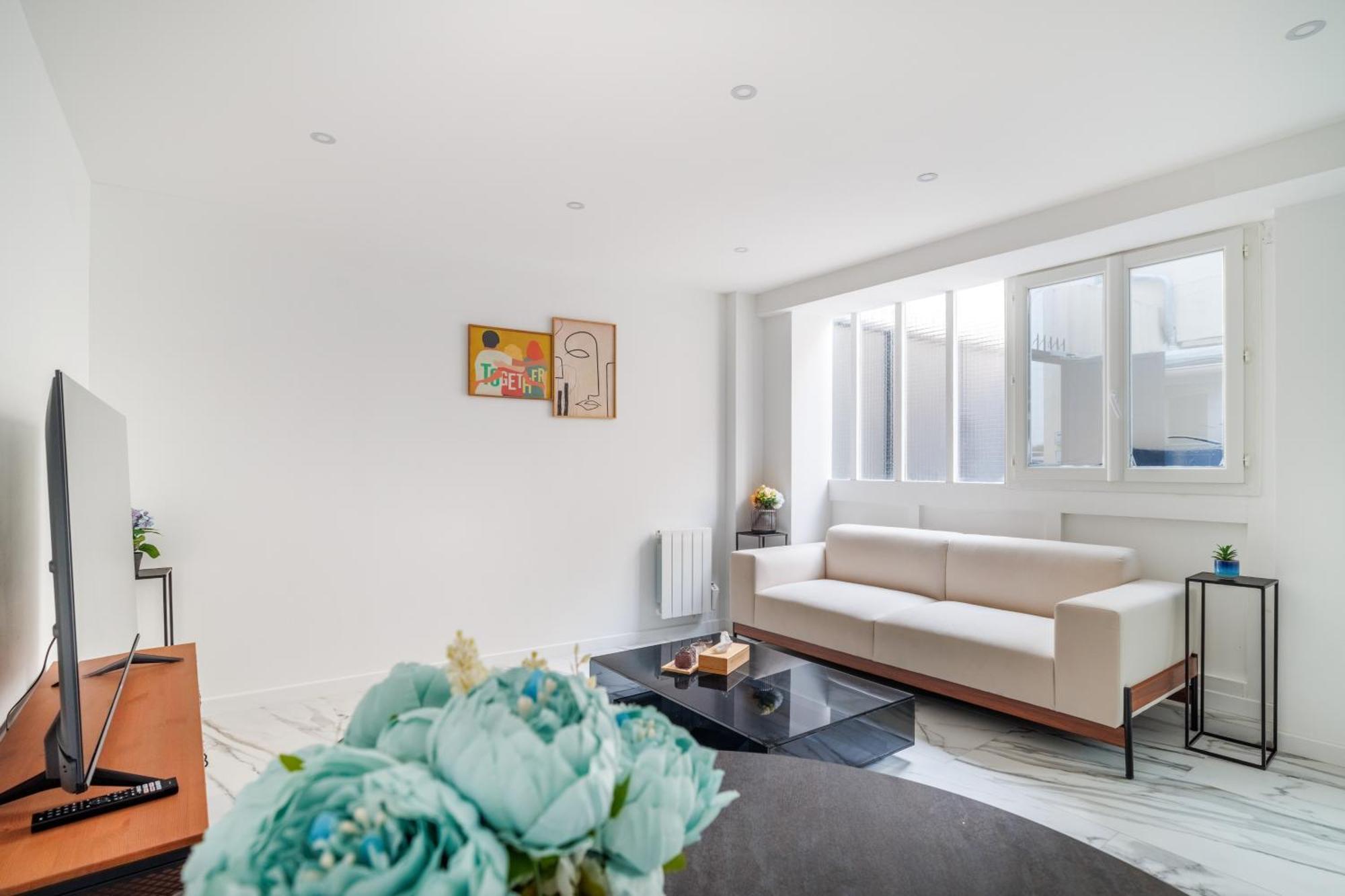 Spacious Flat For 4 People #1 Asnieres-sur-Seine Bagian luar foto